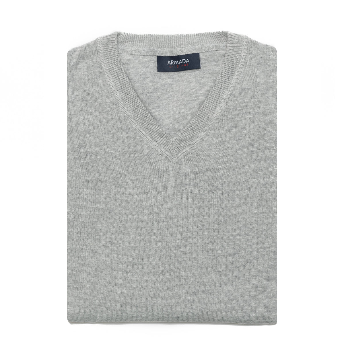 O'Neck Strik 'Haderslev' - Grey Melange